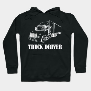 Truck Driver Trucker Gifts Hoodie